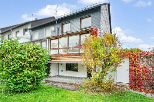 Rückansicht Rückansicht - Reiheneckhaus in 51515 Kürten mit 166m² kaufen