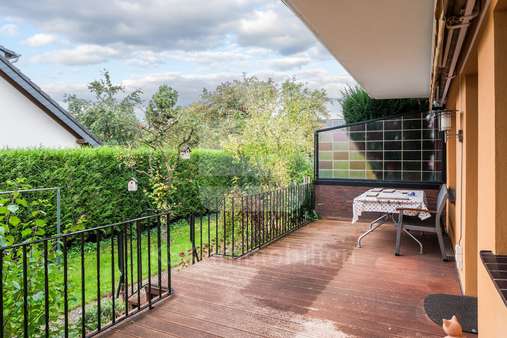 Terrasse Erdgeschoss - Zweifamilienhaus in 53859 Niederkassel mit 232m² kaufen