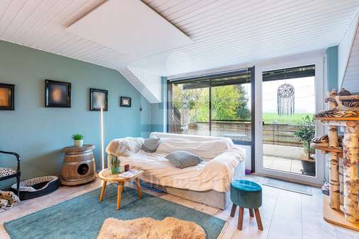 Wohnzimmer - Etagenwohnung in 51429 Bergisch Gladbach mit 88m² kaufen