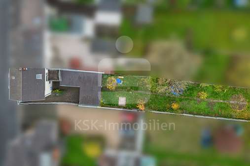 Drohnenansicht - Doppelhaushälfte in 53757 Sankt Augustin mit 88m² kaufen