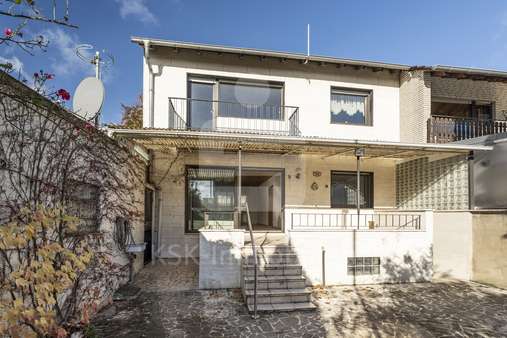 Rückaufnahme - Doppelhaushälfte in 50127 Bergheim mit 111m² kaufen