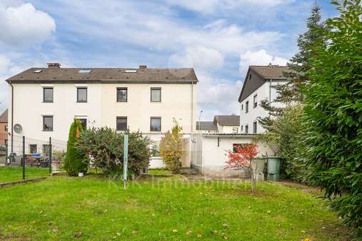 Rückansicht  - Doppelhaushälfte in 52428 Jülich / Stetternich mit 103m² kaufen