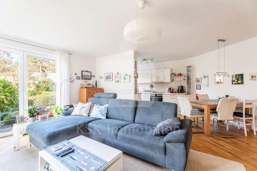 Wohn-Esszimmer  - Souterrain-Wohnung in 53604 Bad Honnef mit 76m² kaufen