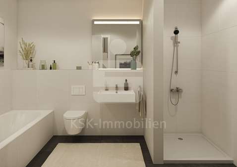 Badezimmer - Reihenmittelhaus in 51381 Leverkusen mit 119m² kaufen