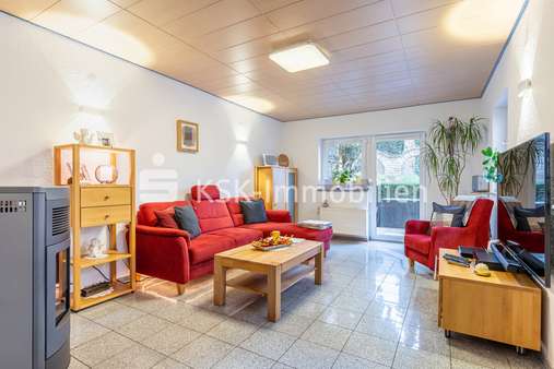 Wohnzimmer Erdgeschoss - Einfamilienhaus in 53347 Alfter mit 90m² kaufen