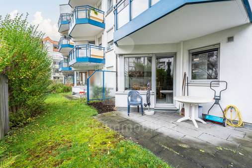 Terrasse  - Erdgeschosswohnung in 50823 Köln mit 56m² kaufen