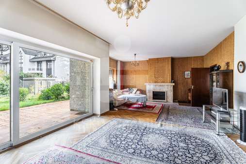 Erdgeschoss Wohnzimmer  - Doppelhaushälfte in 50931 Köln mit 219m² kaufen