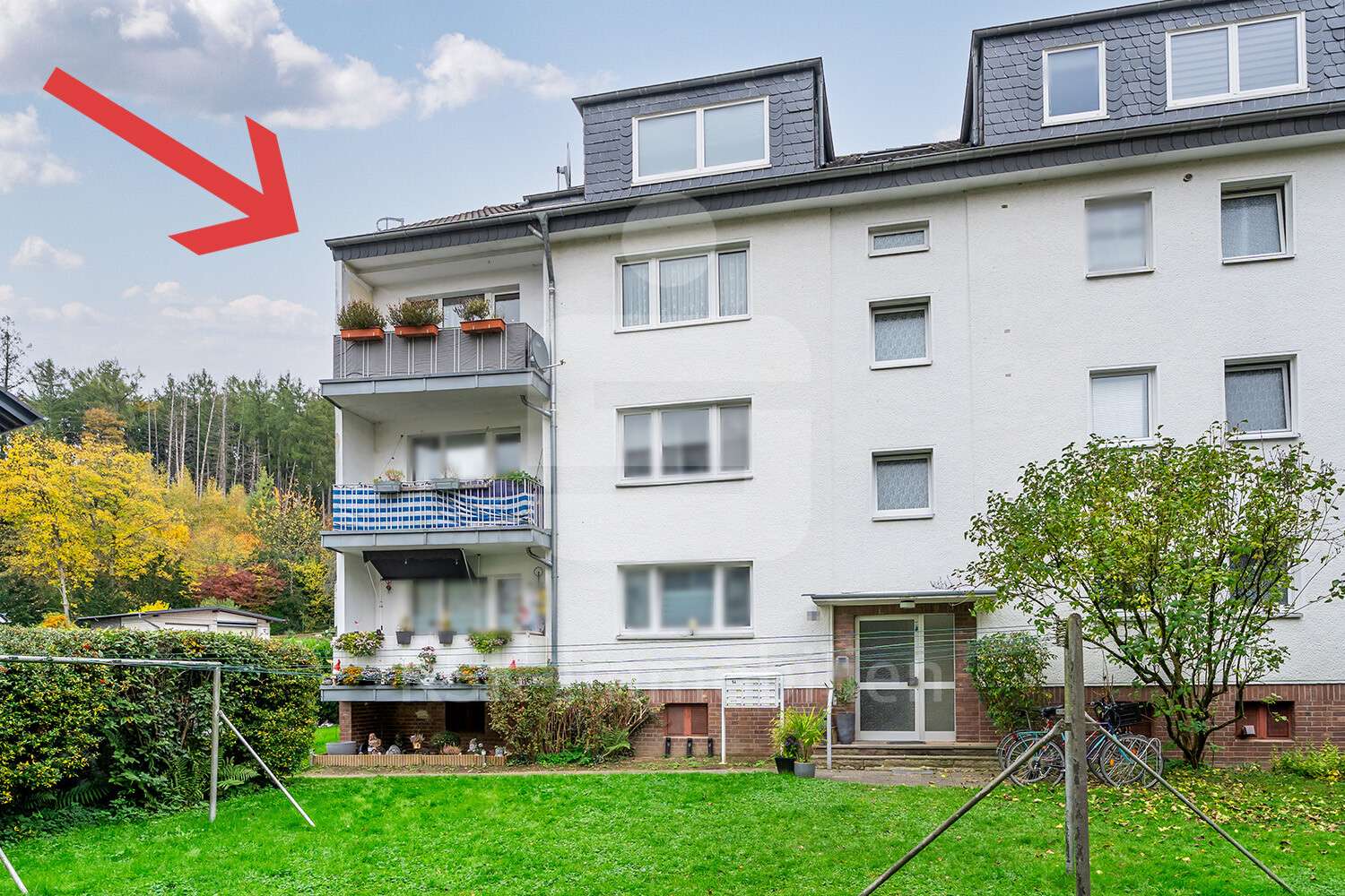 Außenansicht - Etagenwohnung in 51503 Rösrath mit 73m² kaufen