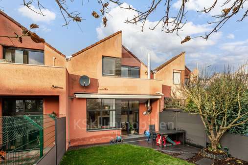 Rückansicht - Reihenmittelhaus in 53340 Meckenheim mit 100m² kaufen