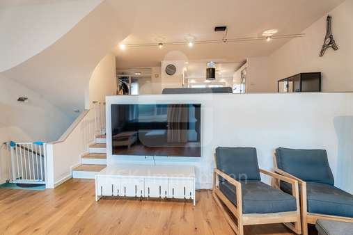 Wohnzimmer Erdgeschoss - Reihenmittelhaus in 53340 Meckenheim mit 100m² kaufen