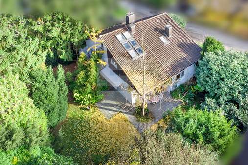 Drohnenansicht - Einfamilienhaus in 51467 Bergisch Gladbach mit 129m² kaufen