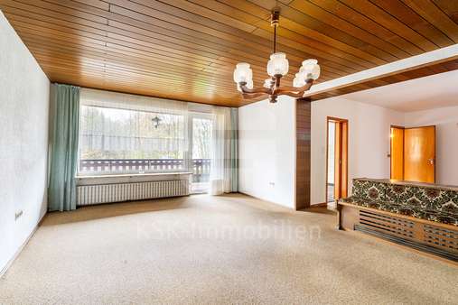 Wohnzimmer Erdgeschoss - Einfamilienhaus in 51789 Lindlar mit 150m² kaufen