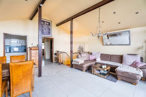 Wohnzimmer Erdgeschoss Wohnzimmer Erdgeschoss - Einfamilienhaus in 51491 Overath mit 109m² kaufen