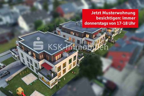 Besichtigung Musterwohnung - Erdgeschosswohnung in 50259 Pulheim mit 102m² kaufen