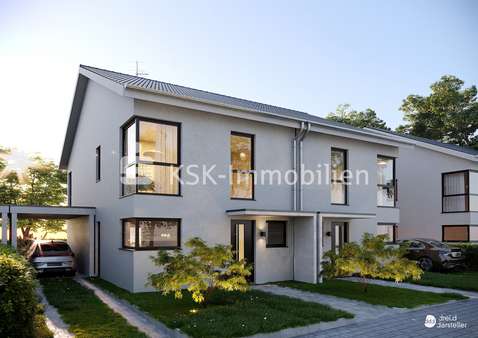 Ansicht - Doppelhaushälfte in 53819 Neunkirchen-Seelscheid mit 125m² kaufen