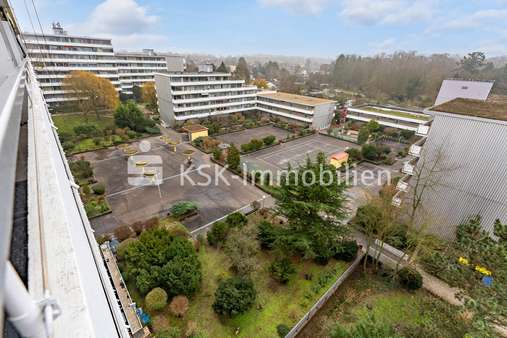 112235 Blick vom Balkon - Etagenwohnung in 50169 Kerpen / Türnich mit 82m² günstig kaufen