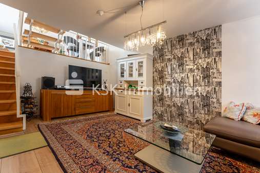 114671 Wohnzimmer  - Einfamilienhaus in 50169 Kerpen / Horrem mit 106m² günstig kaufen