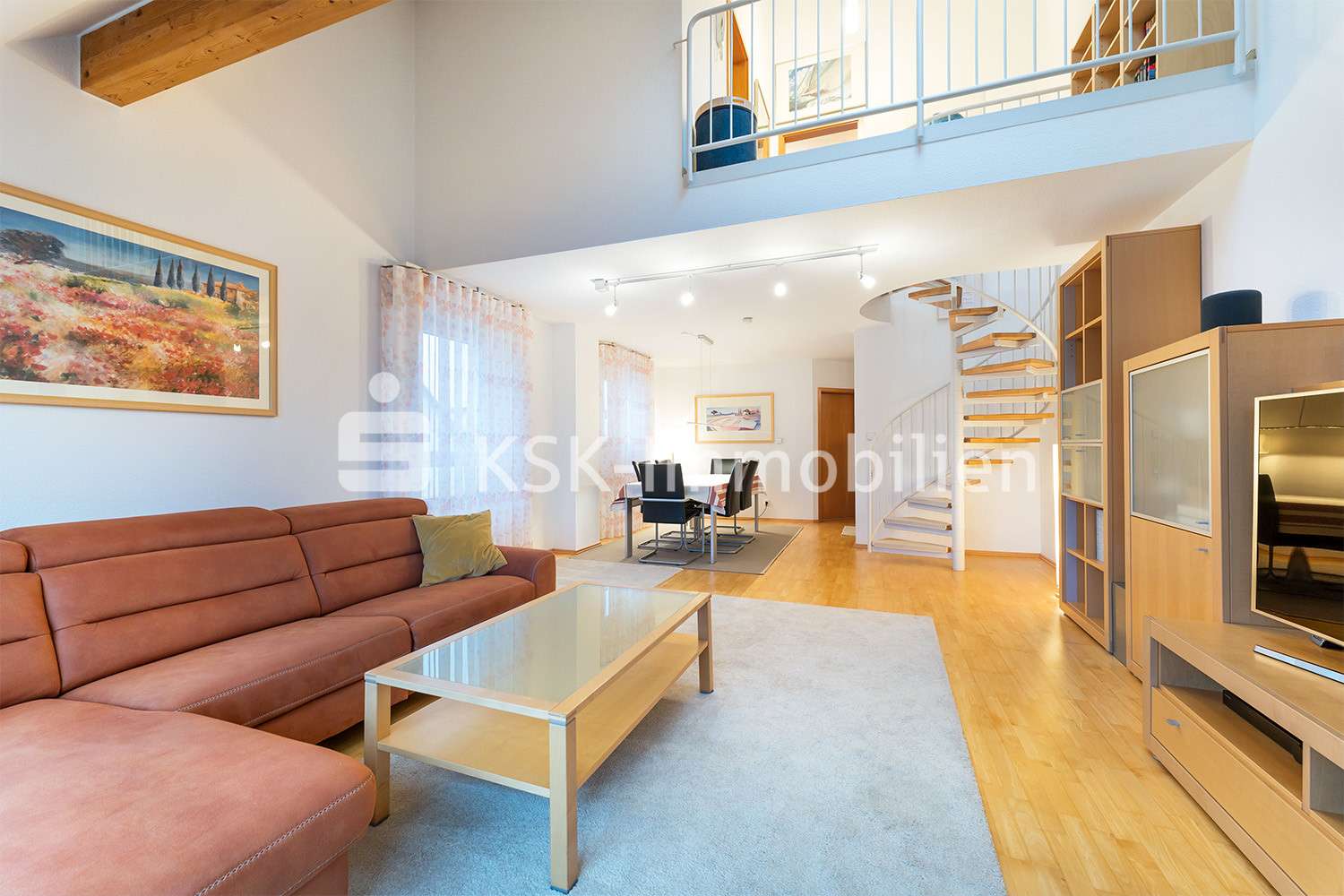 111621 Wohnzimmer Obergeschoss - Maisonette-Wohnung in 40764 Langenfeld (Rheinland) mit 100m² kaufen