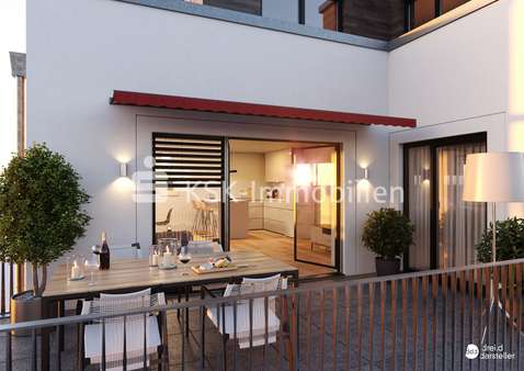 Wohnimpression - Dachgeschosswohnung in 50259 Pulheim mit 58m² kaufen