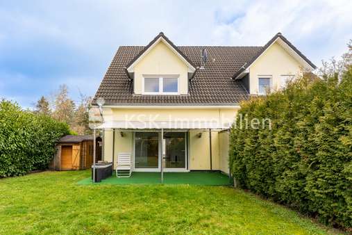115050  Rückansicht - Doppelhaushälfte in 50169 Kerpen / Horrem mit 112m² günstig kaufen