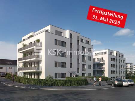 Straßenansicht - Erdgeschosswohnung in 53881 Euskirchen mit 71m² günstig kaufen