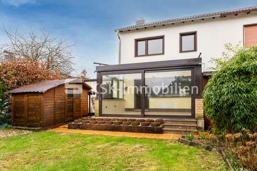115345 Rückansicht  - Doppelhaushälfte in 50374 Erftstadt / Dirmerzheim mit 80m² günstig kaufen