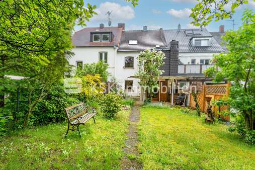 118156 Rückansicht mit Garten - Reihenmittelhaus in 51069 Köln mit 153m² kaufen
