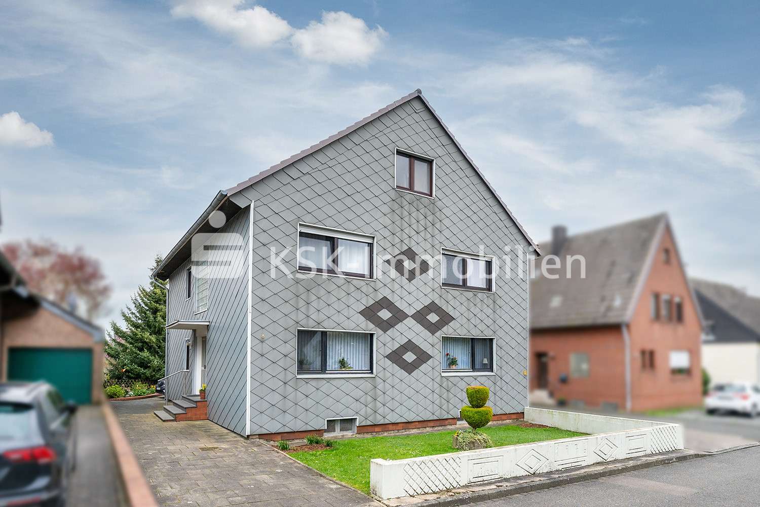 113150 Vorderansicht - Zweifamilienhaus in 41569 Rommerskirchen mit 187m² kaufen