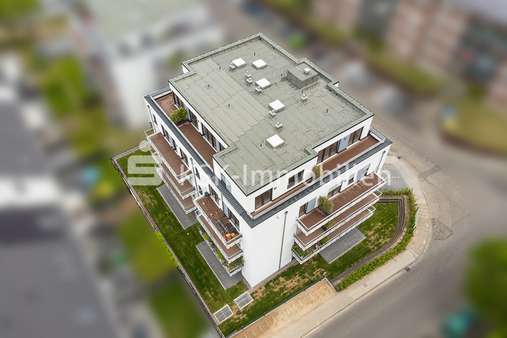 Draufsicht - Erdgeschosswohnung in 53881 Euskirchen mit 85m² kaufen