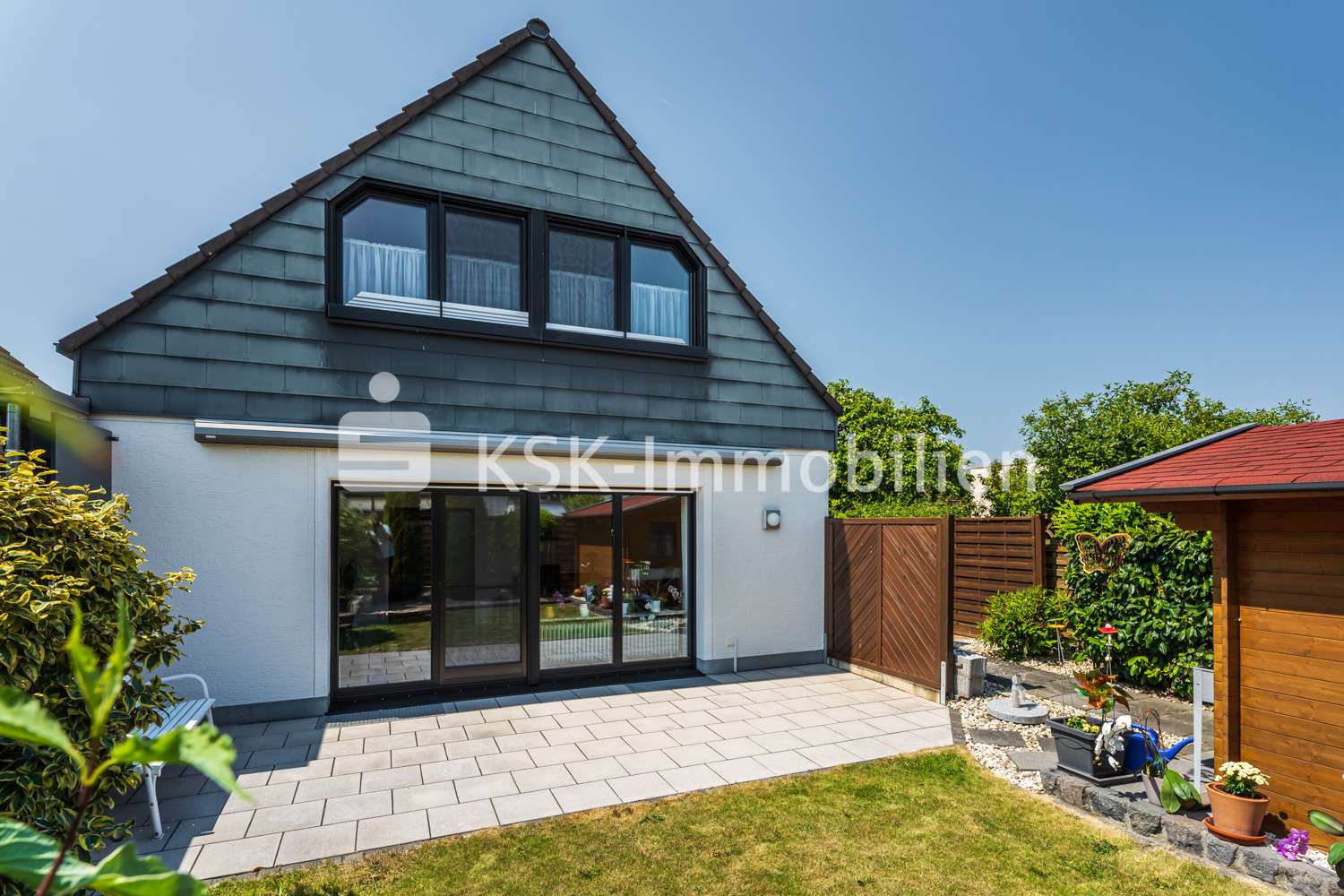 119638 Rückansicht  - Einfamilienhaus in 53913 Swisttal / Odendorf mit 116m² kaufen