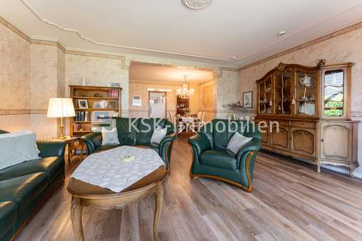 118861 Wohnzimmer  - Doppelhaushälfte in 50170 Kerpen / Sindorf mit 115m² kaufen