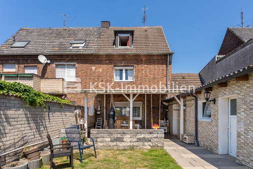 114606 Rückansicht - Doppelhaushälfte in 50374 Erftstadt / Bliesheim mit 120m² kaufen