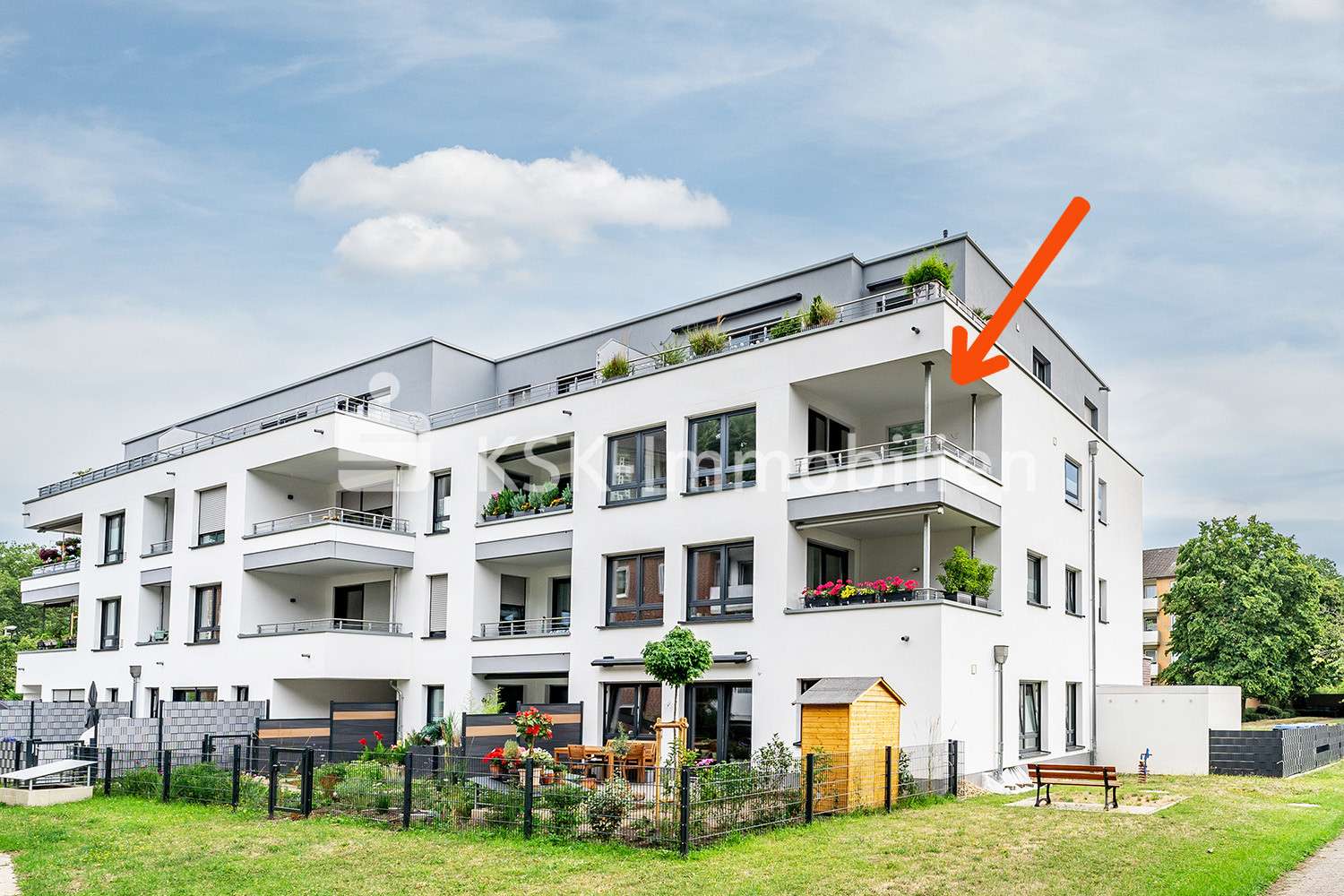 120967 Rückansicht - Etagenwohnung in 42799 Leichlingen (Rheinland) mit 105m² kaufen