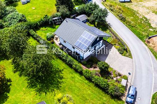 120478 Drohnenansicht - Einfamilienhaus in 53804 Much-Ort mit 140m² kaufen