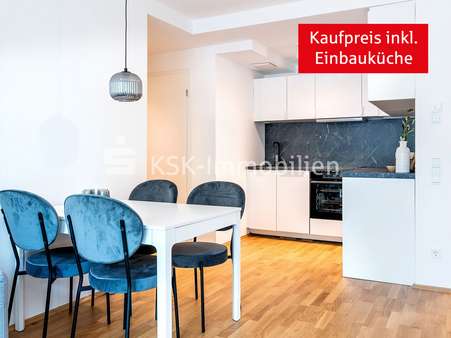 Küchen-Essen - Erdgeschosswohnung in 50676 Köln mit 48m² kaufen