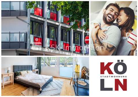 Collage - Etagenwohnung in 50676 Köln mit 90m² kaufen