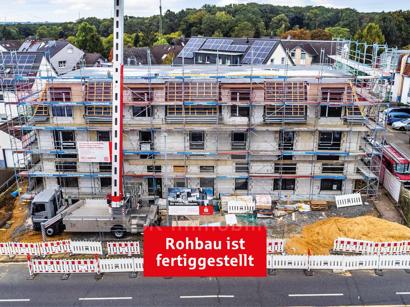 Bautenstand - Etagenwohnung in 51467 Bergisch Gladbach mit 88m² kaufen
