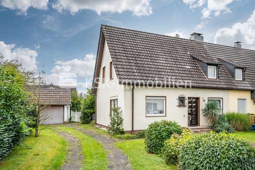 123296 Außenansicht  - Doppelhaushälfte in 53721 Siegburg mit 97m² kaufen