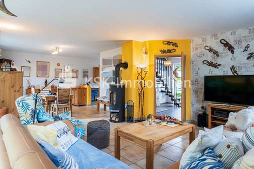 123483 Wohnzimmer Erdgeschoss - Einfamilienhaus in 53773 Hennef / Westerhausen mit 115m² kaufen