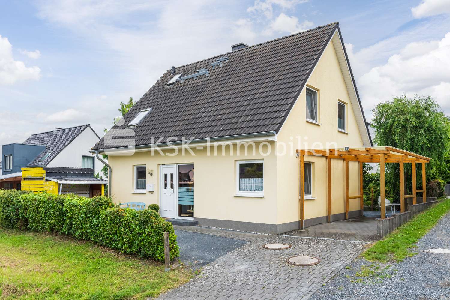 123483 Außenansicht - Einfamilienhaus in 53773 Hennef / Westerhausen mit 115m² kaufen