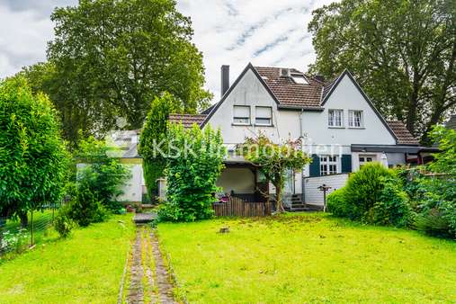 121616 Garten Rückansicht - Doppelhaushälfte in 53840 Troisdorf mit 81m² kaufen