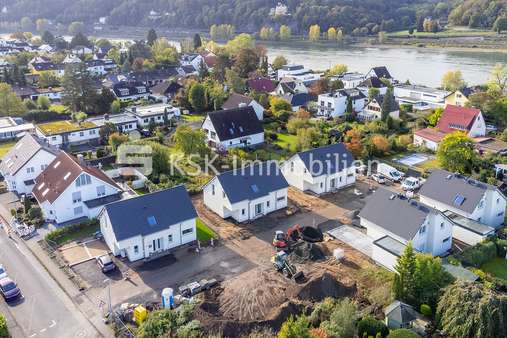 124917 Luftbild Standort Rheinlage - Einfamilienhaus in 53572 Unkel mit 155m² kaufen