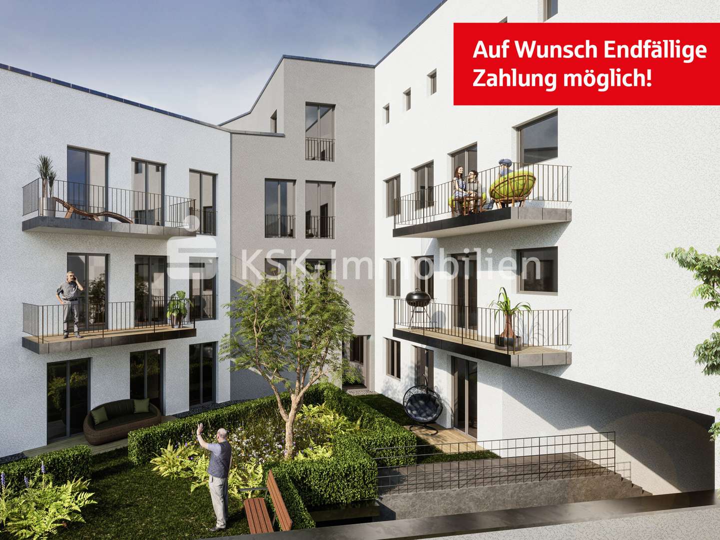 Ansicht - Etagenwohnung in 53840 Troisdorf mit 57m² kaufen