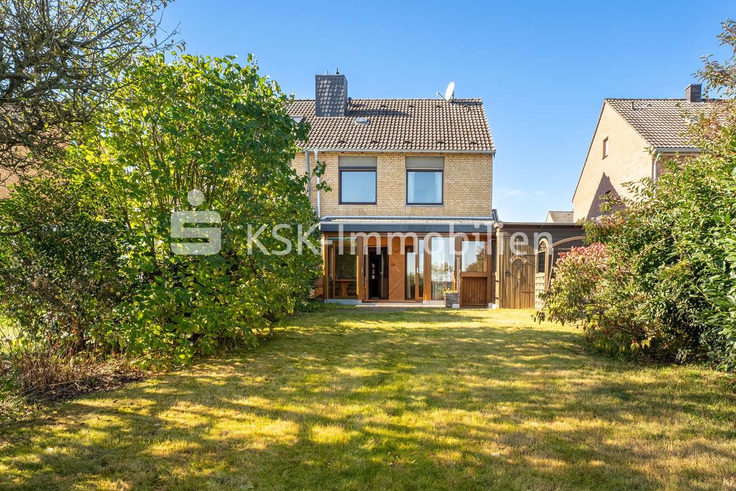 116130 Rückansicht 1 - Doppelhaushälfte in 50374 Erftstadt / Friesheim mit 105m² kaufen