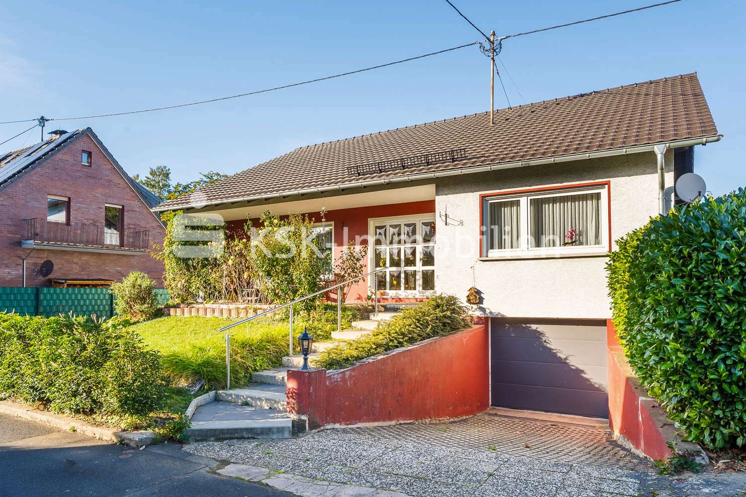 124563 Außenansicht - Bungalow in 53773 Hennef / Stoßdorf mit 122m² kaufen