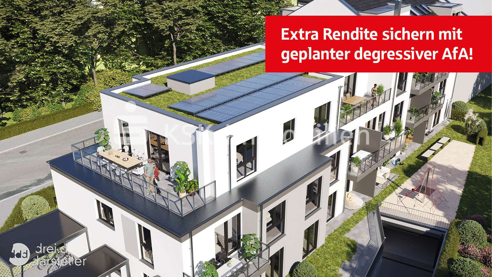 Ansicht - Erdgeschosswohnung in 53842 Troisdorf / Oberlar mit 64m² kaufen