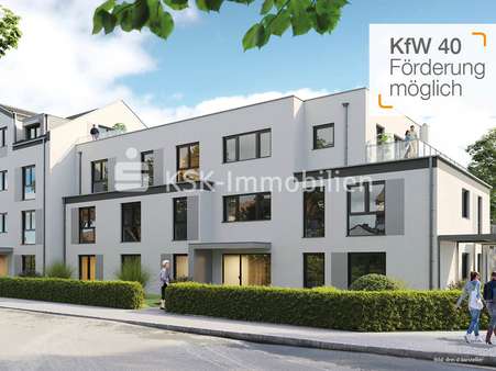 Straßenansicht - Etagenwohnung in 53842 Troisdorf / Oberlar mit 81m² kaufen