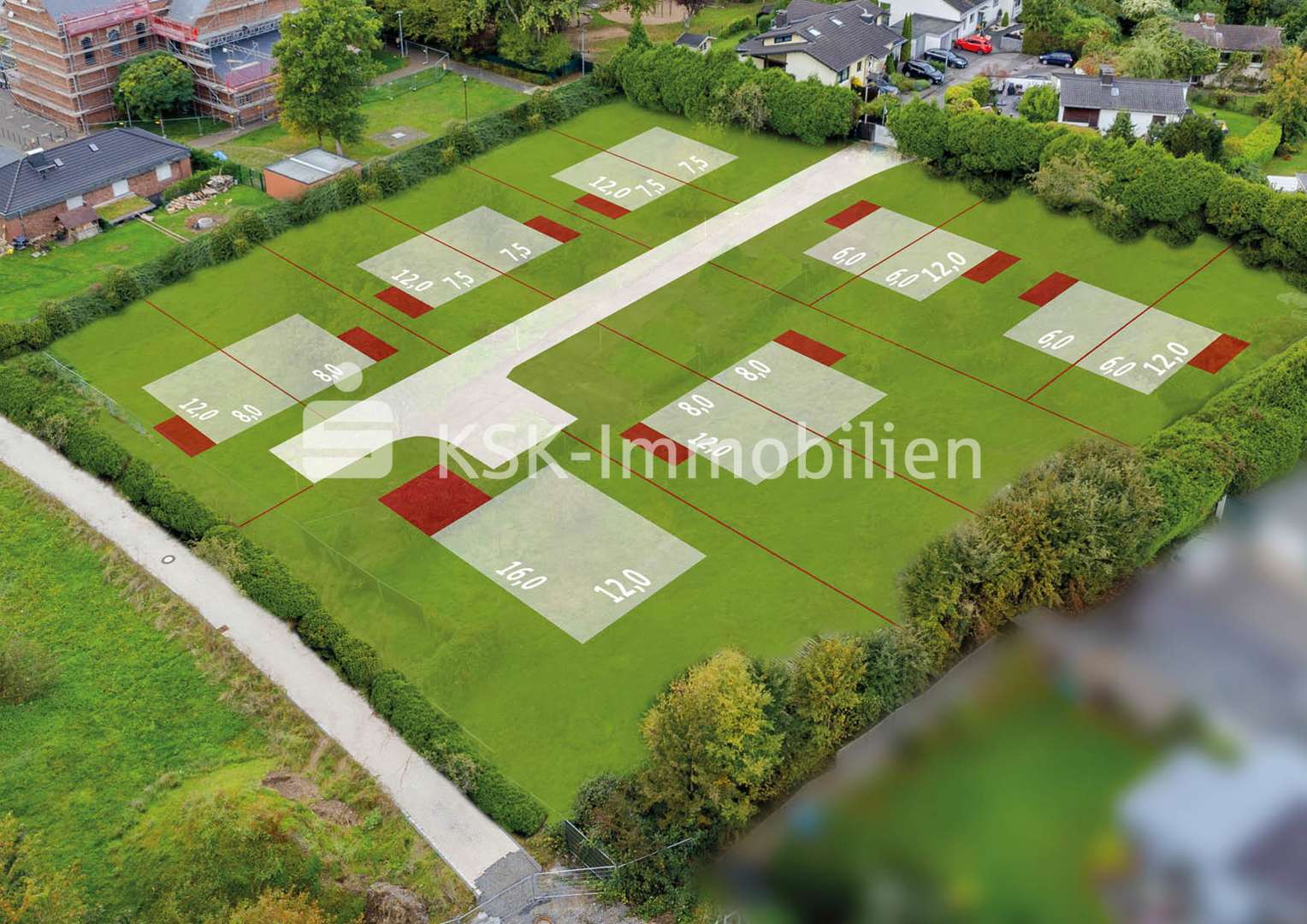 100165 Grundstücksübersicht - Grundstück in 51427 Bergisch Gladbach / Refrath mit 483m² kaufen