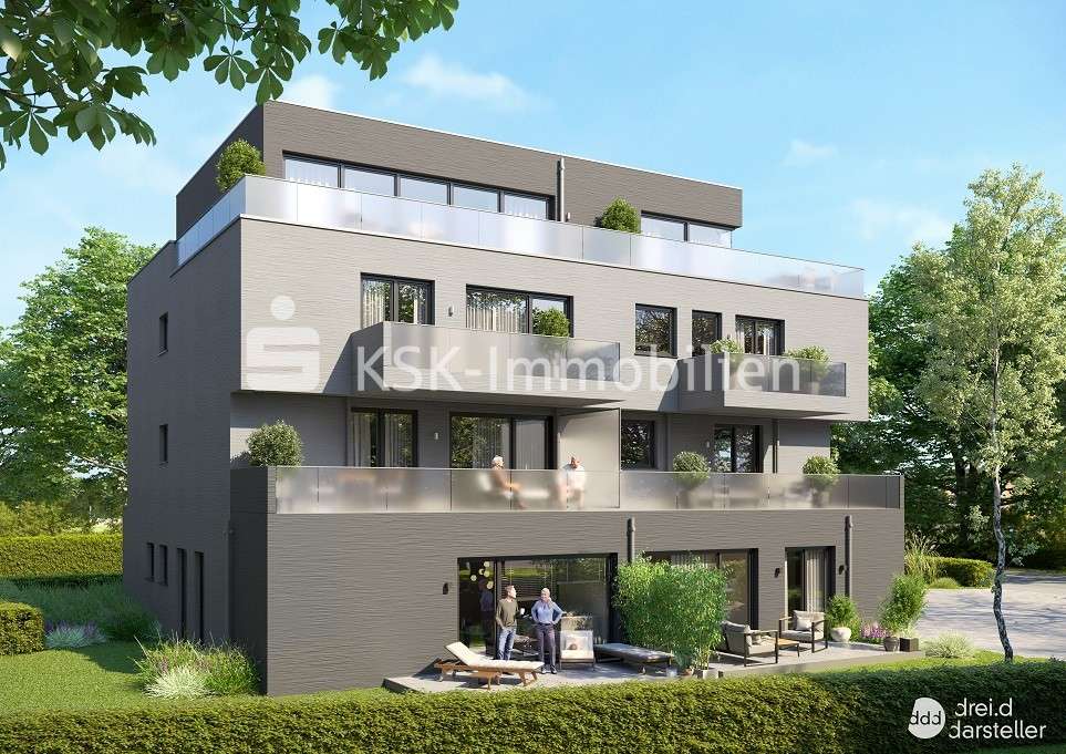Ansicht - Etagenwohnung in 51427 Bergisch Gladbach mit 126m² kaufen