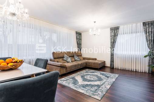 125098 Wohnzimmer - Erdgeschosswohnung in 50389 Wesseling mit 91m² kaufen